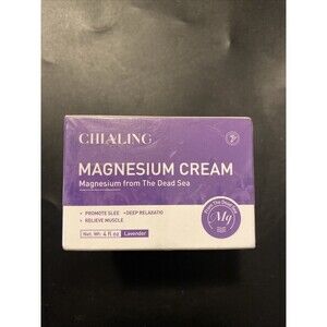 CHIALING MAGNESIUM CREAM FROM THE DEAD SEA 11/2027 SEALED Sleep Muscles